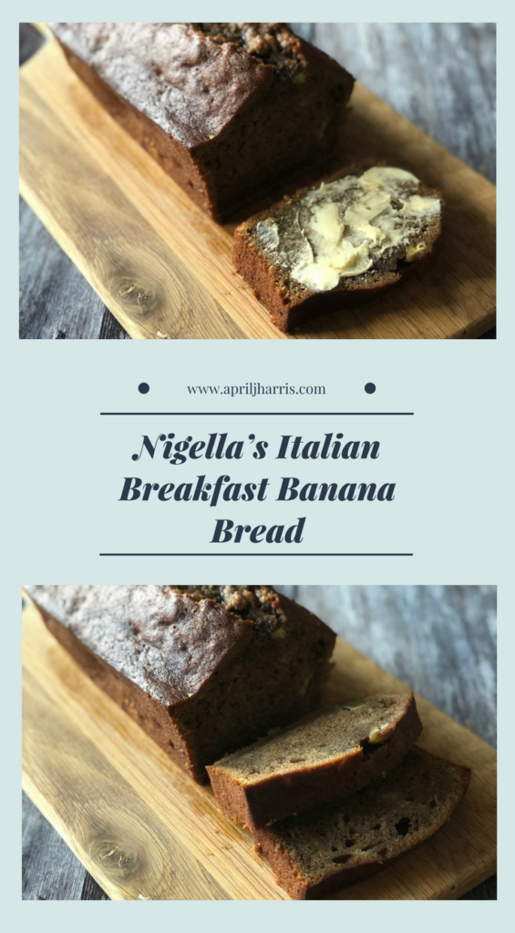 Nigella's Italian Breakfast Banana Bread - a delicious coffee spiked loaf from Nigellissima