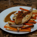 Maple Glazed Chicken with Roasted Root Vegetables