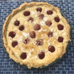 My Raspberry Almond Tart is an easy rustic tart recipe with sweet raspberries and delicious almond frangipane