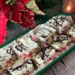 Coconut Date and Cherry Christmas Squares