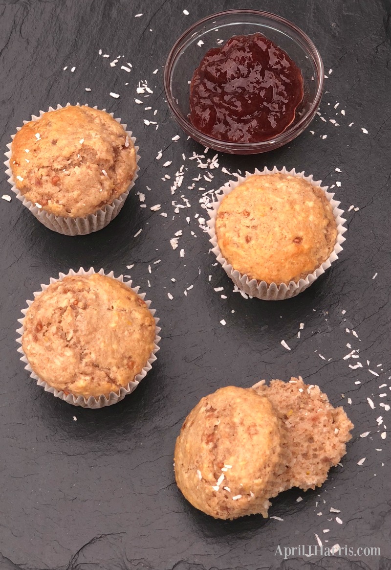 ith the goodness of whole whMy Mom's Old Fashioned Jam Muffins are perfect for breakfast, afternoon tea or a snack. The recipe couldn't be easier!Â 