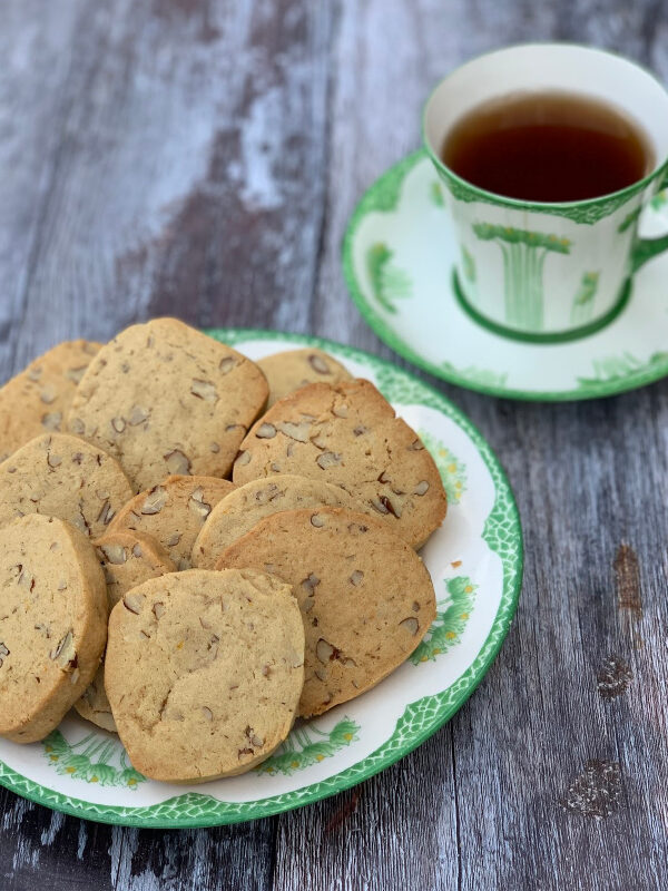 My Orange Pecan Cookies are delicate enough for afternoon tea with tea in china cups, but hearty enough to serve with a glass of milk, they make the perfect treat anytime.