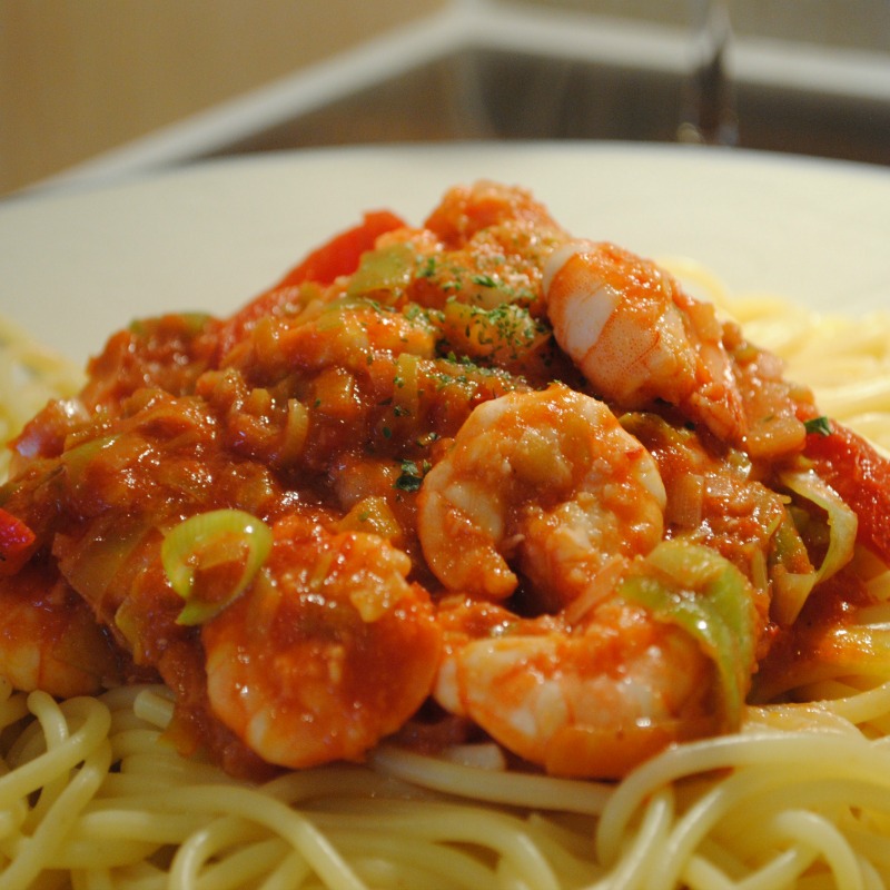 Fresh shrimp, mild spices and stir fried vegetables in a rich tomato sauce make my Easiest Ever Shrimp Primavera recipe the perfect dinner for two. Plus, it can be ready in less than 30 minutes!