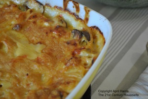 Spaghetti Casserole close up