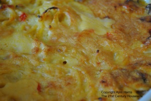 Spaghetti Casserole very close up