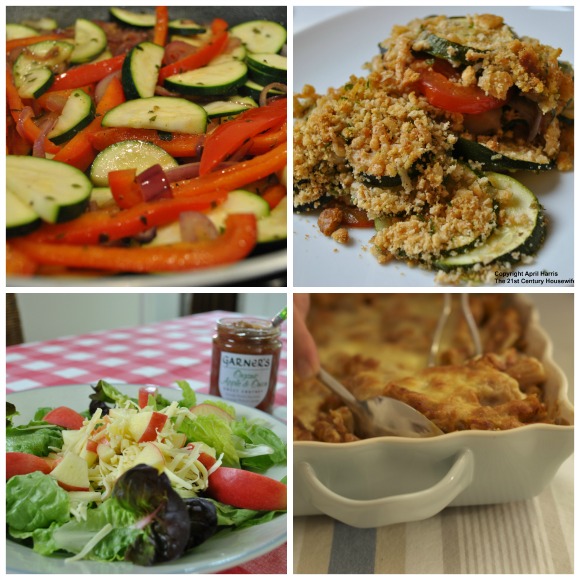 Vegetarian collage