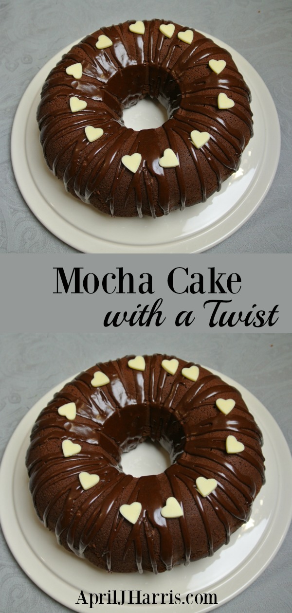 My Mocha Cake with a Twist blends sweet chocolate and mellow coffee with warming cinnamon spice for a cake that always gets rave reviews.
