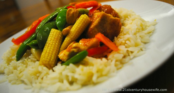 Healthier Sweet and Sour Chicken