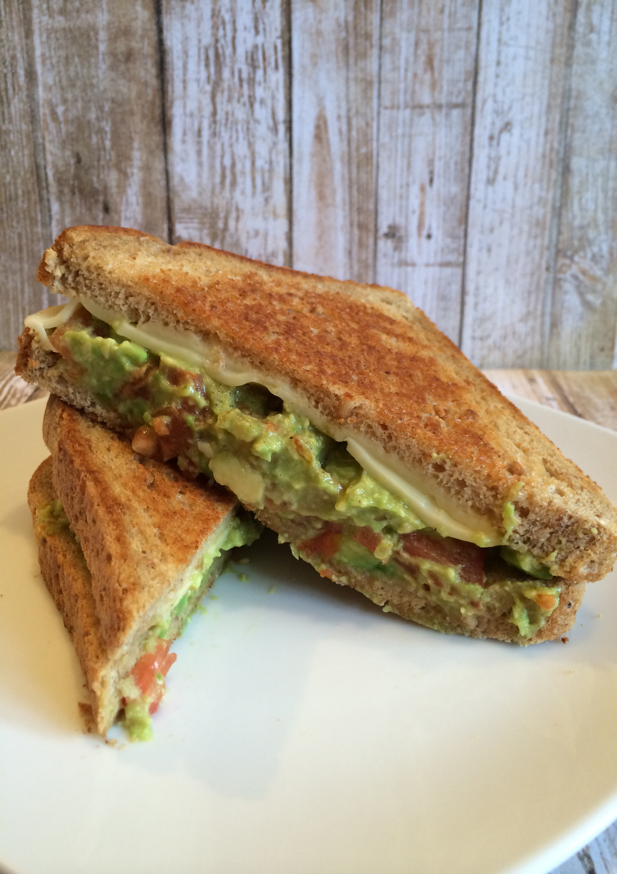Guacamole and Cheese Toastie recipe