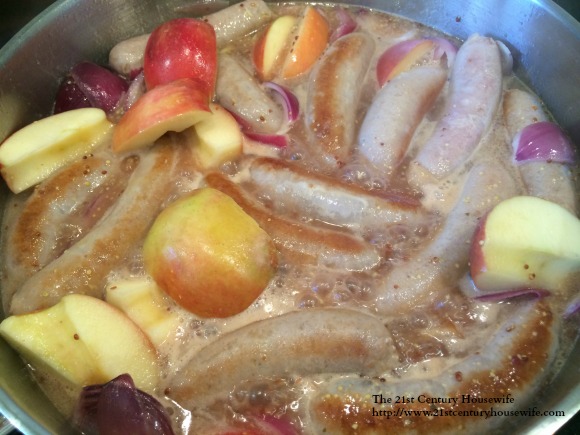 Sausage and Apple One Pot