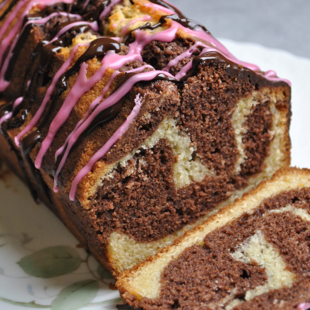 Chocolate Orange Marble Cake