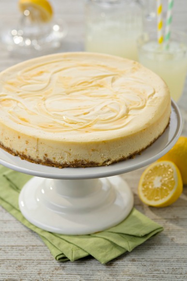 Baked Lemon Cheesecake - an easy recipe using Rachel's yogurt