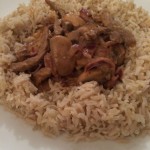Lighter Beef Stroganoff