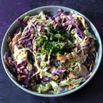 Grandma's Homemade Coleslaw is an easy family recipe, chock full of healthy veggies in a creamy dressing.