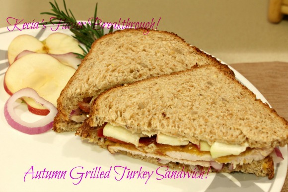 Autumn Grilled Turkey Sandwich