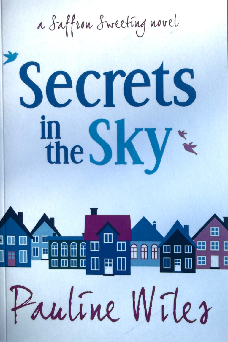 the cover of the paperback edition of Secrets in the Sky by Pauline Wiles