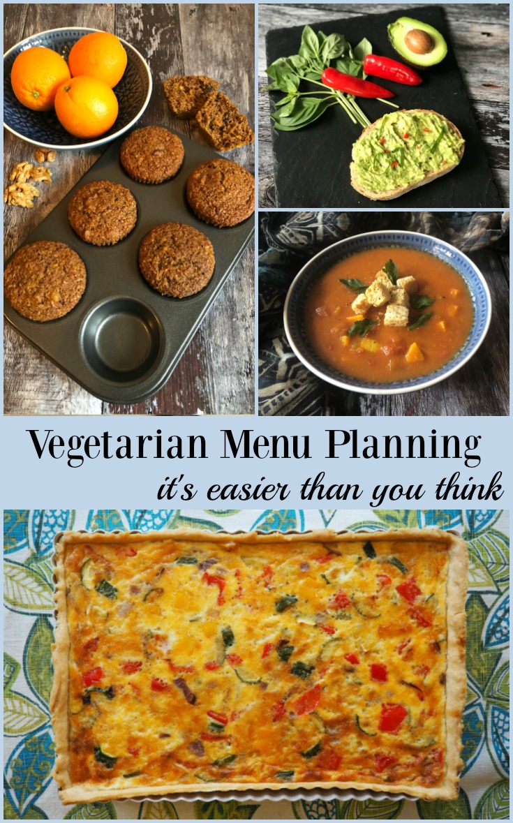 Eating less meat is easy with my Easy 3 Day Vegetarian Menu Plan with Recipes. It's perfect for National Vegetarian Week and Beyond!