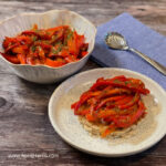 Perfect for entertaining, my Red Pepper Crostini are an easy to make, versatile, vegan appetiser.