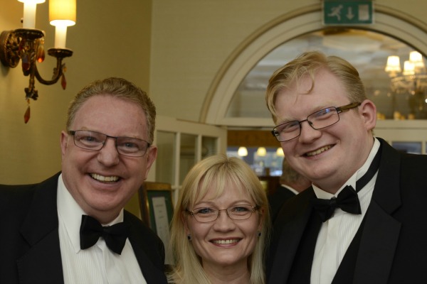 Family photo at our Best Wedding Anniversary Ever