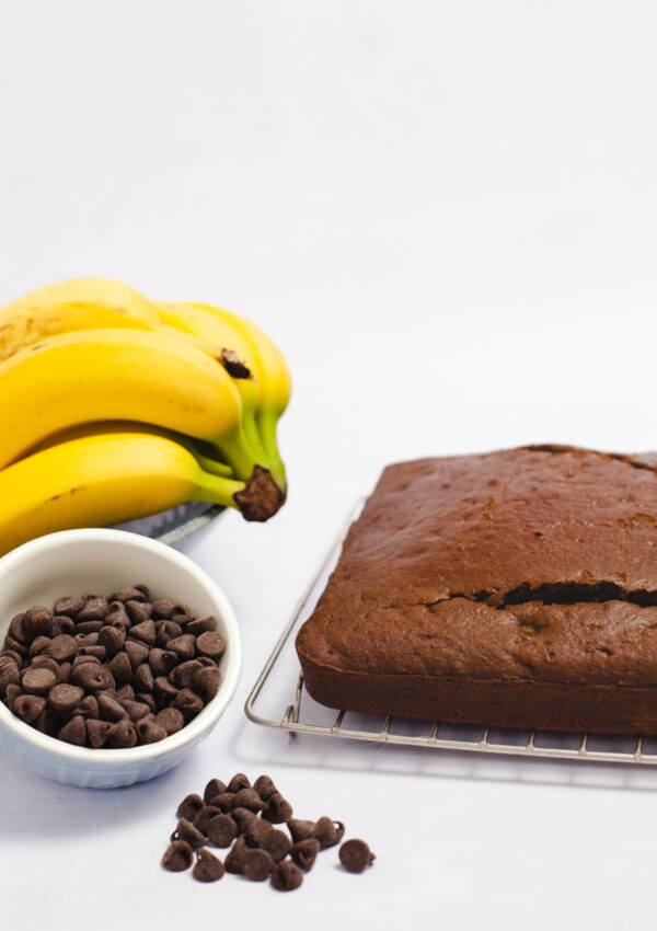 Chocolate Banana Snack Cake