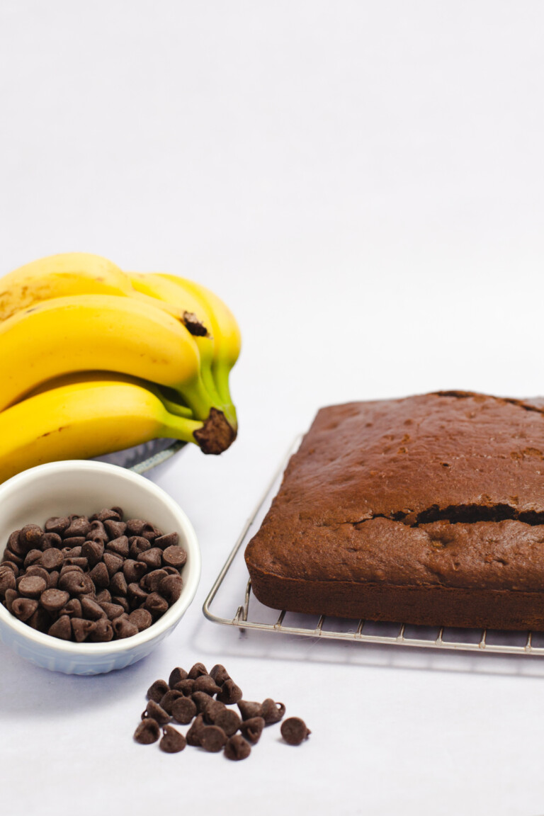 Chocolate Banana Snack Cake