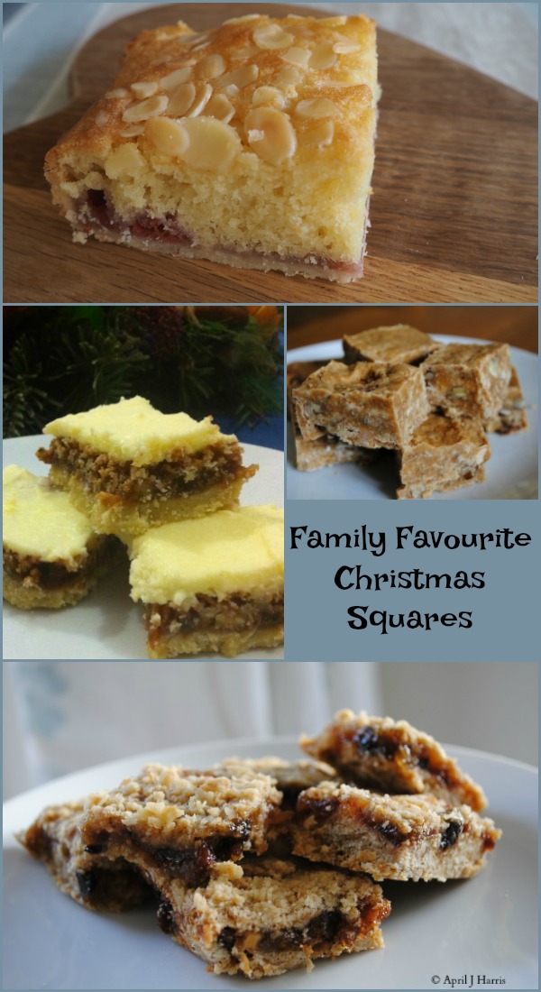 Family Favourite Christmas Squares Recipes - tried and tested recipes from 3 generations of my family. Recipes your family will love.