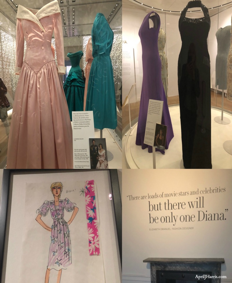 Images from the Diana - Her Fashion Story Exhibition