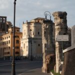 A view of Via de Monte Caprino in Rome