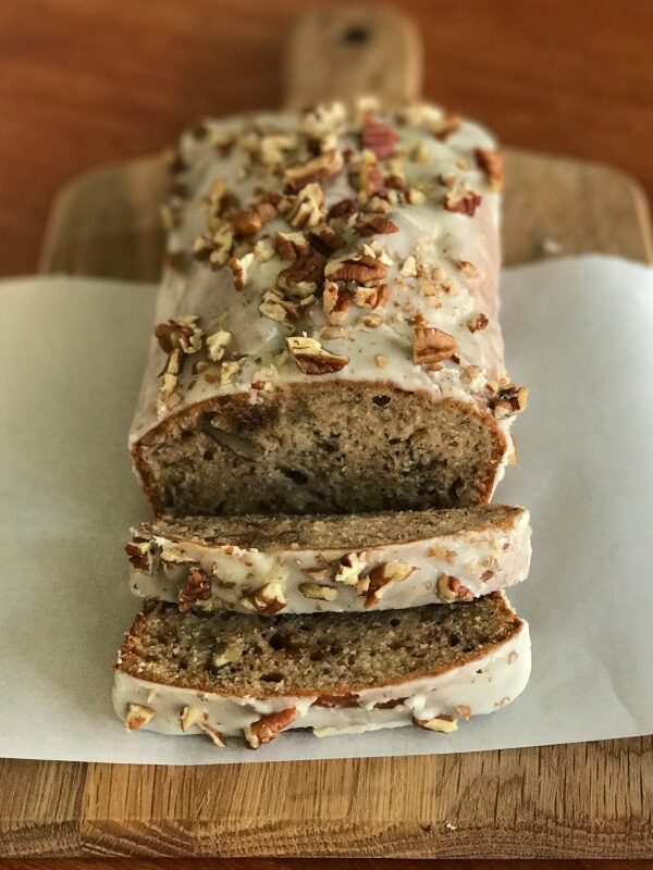 My cinnamon, nutmeg and ginger spiked Spiced Banana Nut Loaf recipe is a flavourful twist on traditional Banana Bread everyone will love.