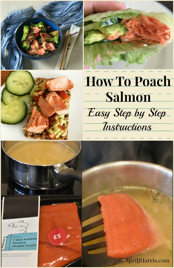 Step by Step Instructions for How To Poach Salmon to use in easy salmon recipes