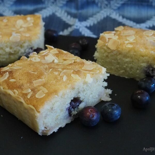 With sweet blueberries and a touch of lemon, my Lemon and Blueberry Bakewell Tart Squares Recipe are a delicious variation on traditional Bakewell Tarts.