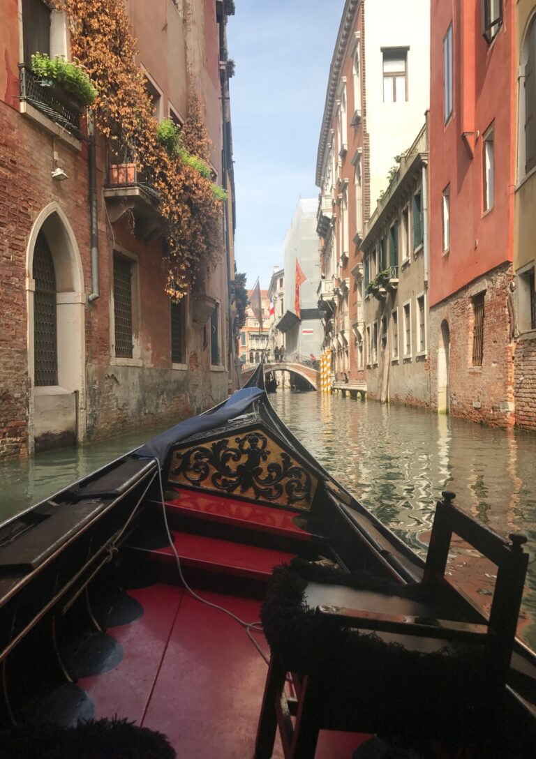 Exploring Venice By Gondola