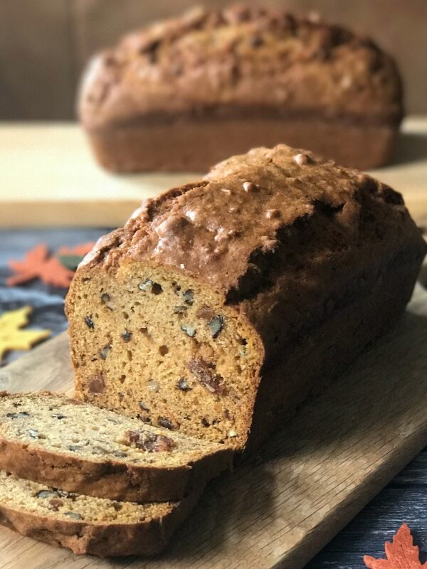 My Sweet Potato Bread recipe is redolent of cinnamon and ginger, a warmly spiced quick bread perfect for breakfast, lunchboxes, afternoon tea and snacks.