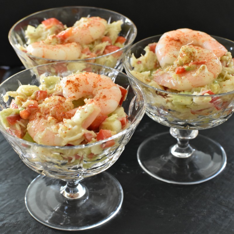 You will love this Shrimp and Crab Appetizer Salad recipe. Fresh, light and wholesome, it's perfect for entertaining, and it couldn't be easier to make.