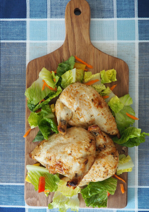 Chicken cooked in Easy Lemon and Herb Chicken Marinade