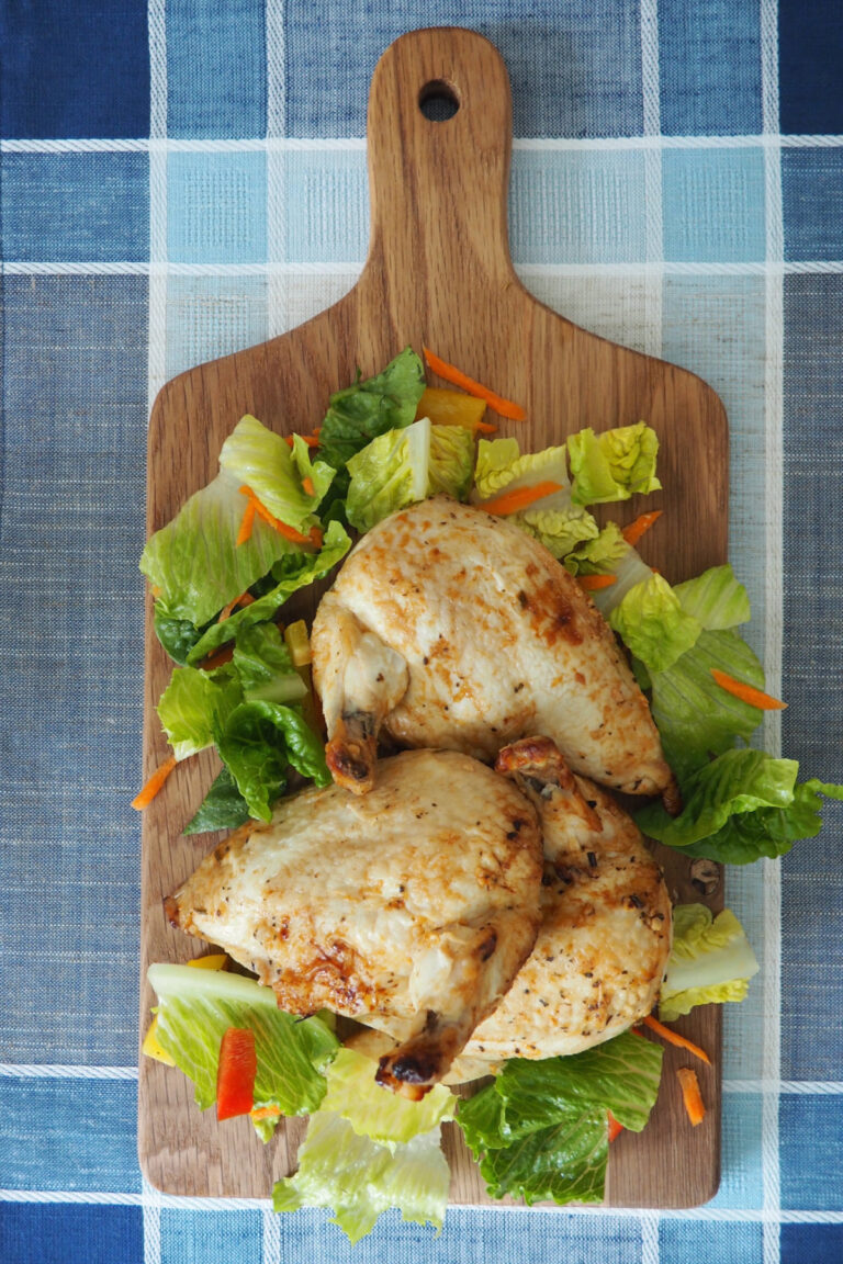 Chicken cooked in Easy Lemon and Herb Chicken Marinade