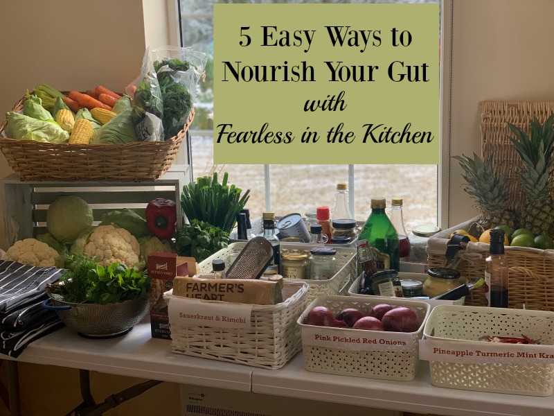 It's important to nourish your gut to create a healthy microbiome, but learning how can be confusing. Don't miss these 5 Easy Ways to Nourish Your Gut!