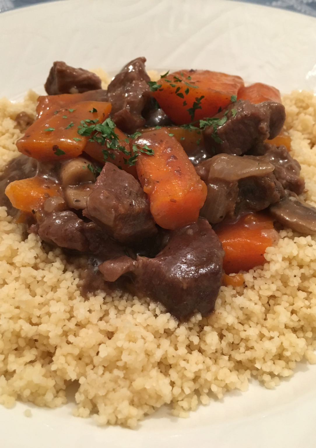 Beef and Ale Stew - A Traditional British Recipe - April J Harris