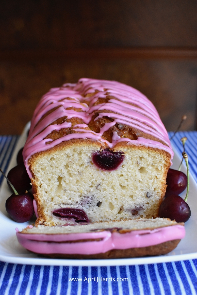 Easy Cherry Loaf Cake Recipe