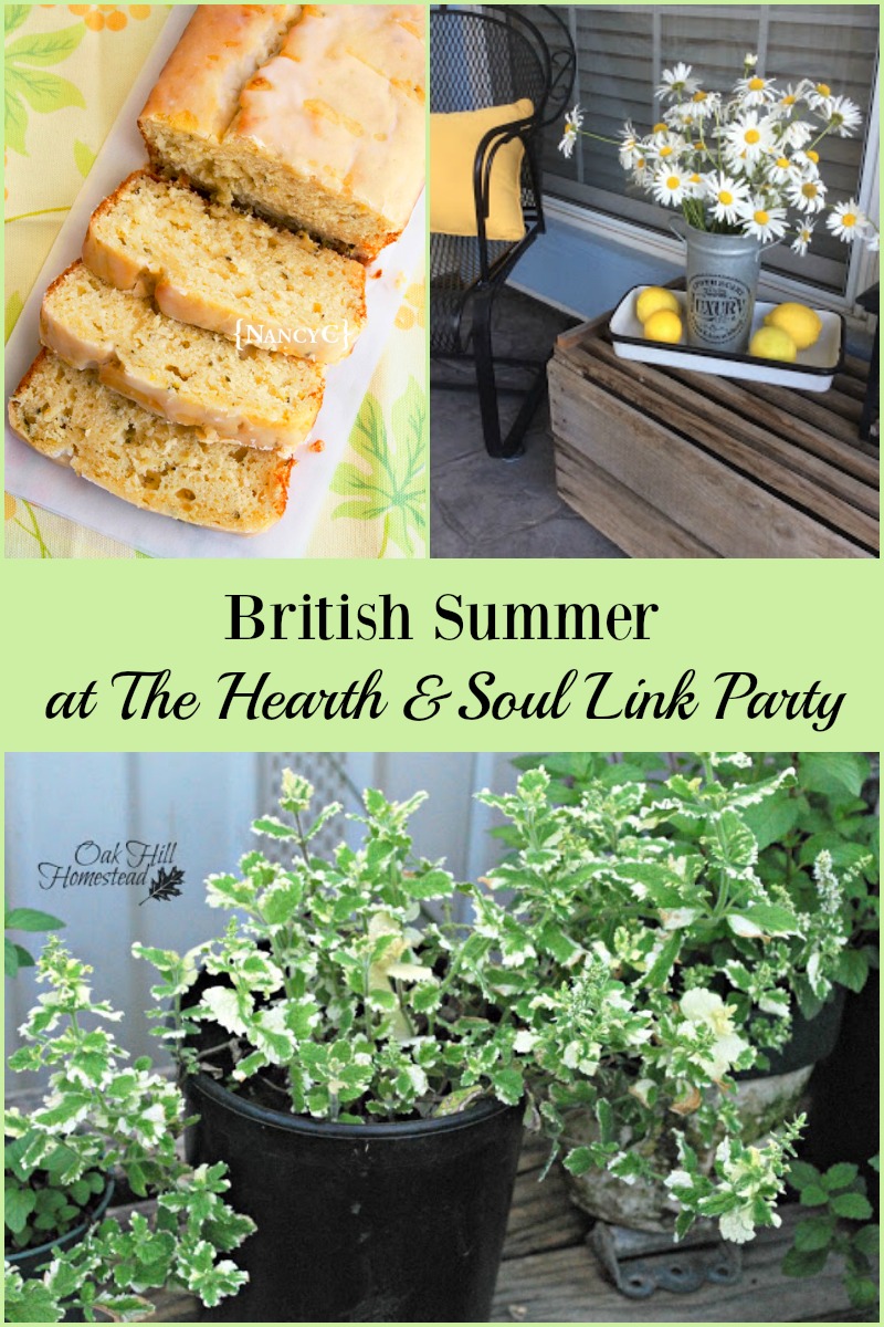 Celebrating the best of British summer at The Hearth & Soul Link Party this week plus all the things that make summer anywhere great! 