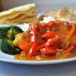 My Easy Curried Mango Chicken is an easy to make recipe that's perfect for busy nights. You can adapt the spicing to suit everyone's tastes.