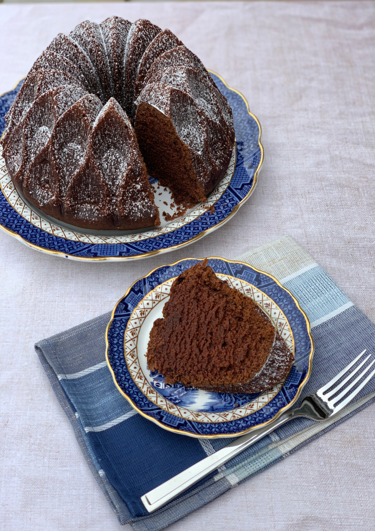 Chocolate Banana Bundt Cake