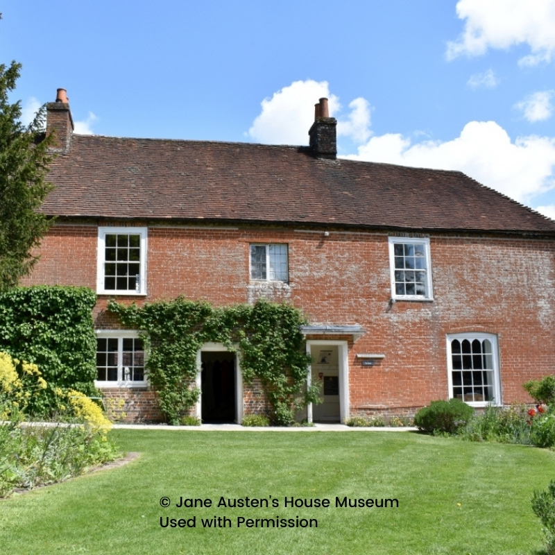 Regency Novelist Visiting Jane Austen's House Museum