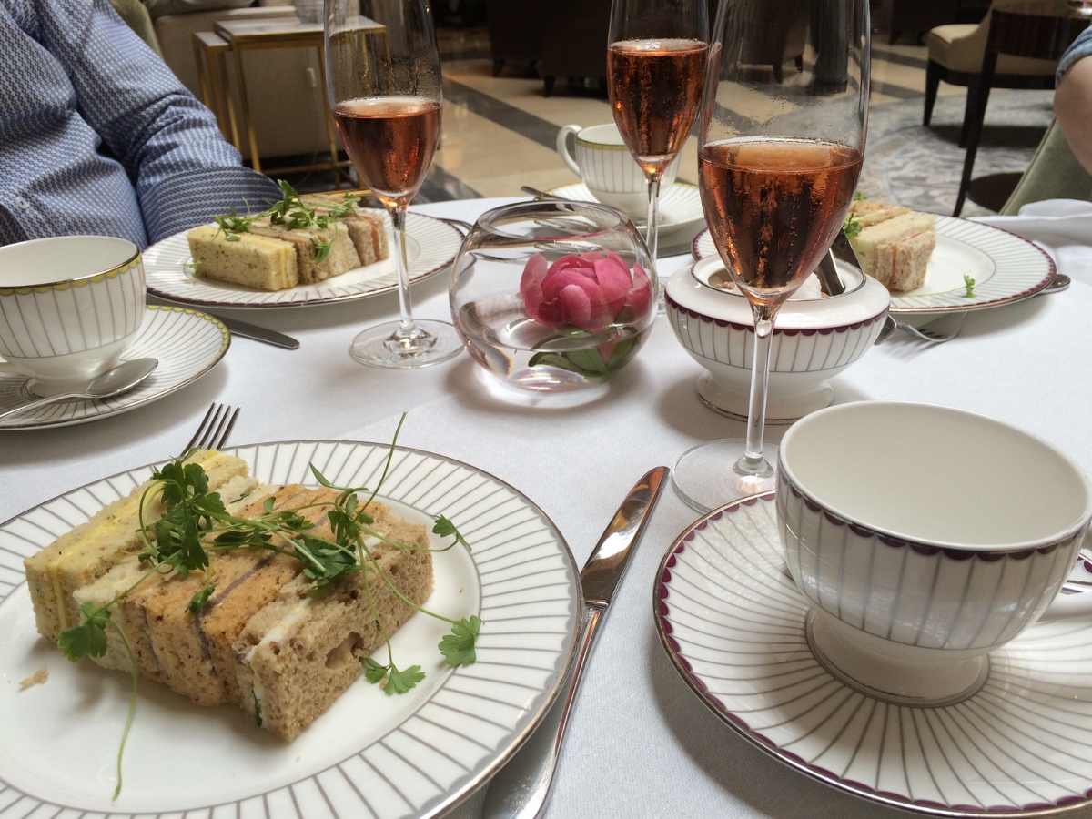 Champagne Afternoon Tea at The Corinthia Hotel