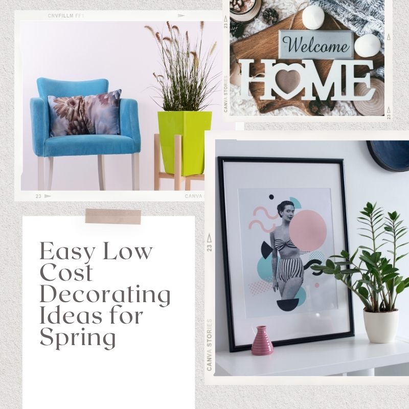 Easy Low Cost Decorating Ideas for Spring