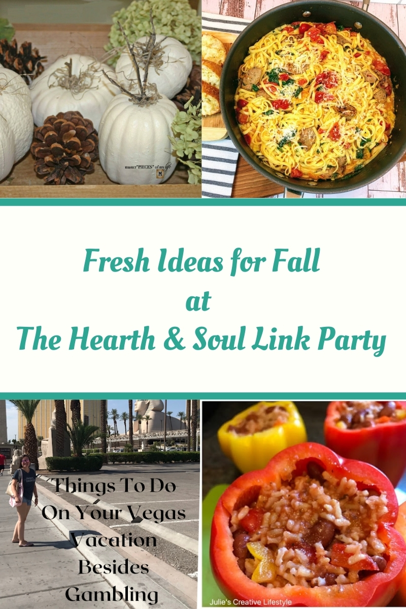 Featured posts - Fresh Ideas for Fall at The Hearth and Soul Link Party