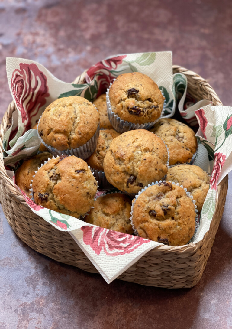 Banana and Chia Seed Muffins