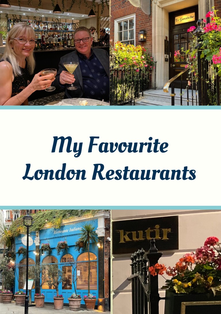 Favourite London Restaurants - photos of Le Gavroche, Signor Sassi and Katie