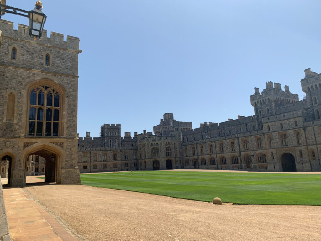 Courtyard at Windsor Castle