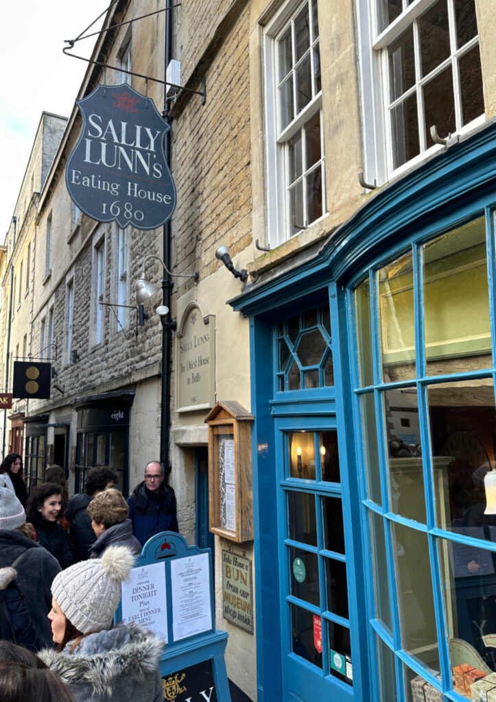 Bath Christmas Market - Sally Lunn's Eating House